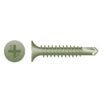 #6-20 x 1-1/4" Phillips Bugle Head Self-Drilling Screw, #2 Ruspert Coated (8000/Bulk Pkg)