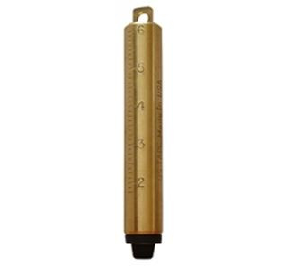 U.S. Tape 20 oz. Brass Innage Plumb Bob w/ Rubber-Tipped End