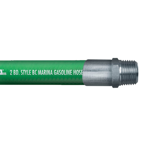 Continental ContiTech 3/4 in. BC Marina Hose Assembliess w/ Male NPT Ends