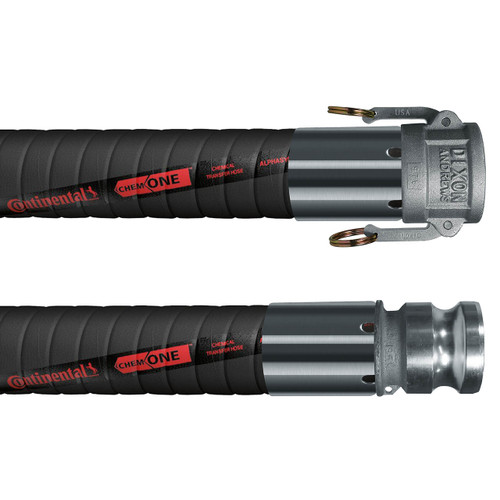Continental ContiTech Chem One 1 in. 200 PSI Chemical Transfer Hose Assemblies w/ C x E Ends