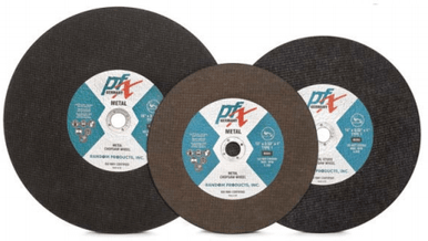 14 x 3/32 x 1 Chopsaw Wheels, Pfx/Germany Metal Studs (10/Pkg.)