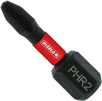 Diablo DPH2R1P2 1" Phillips Drive Bits for Drywall (2-Pack)