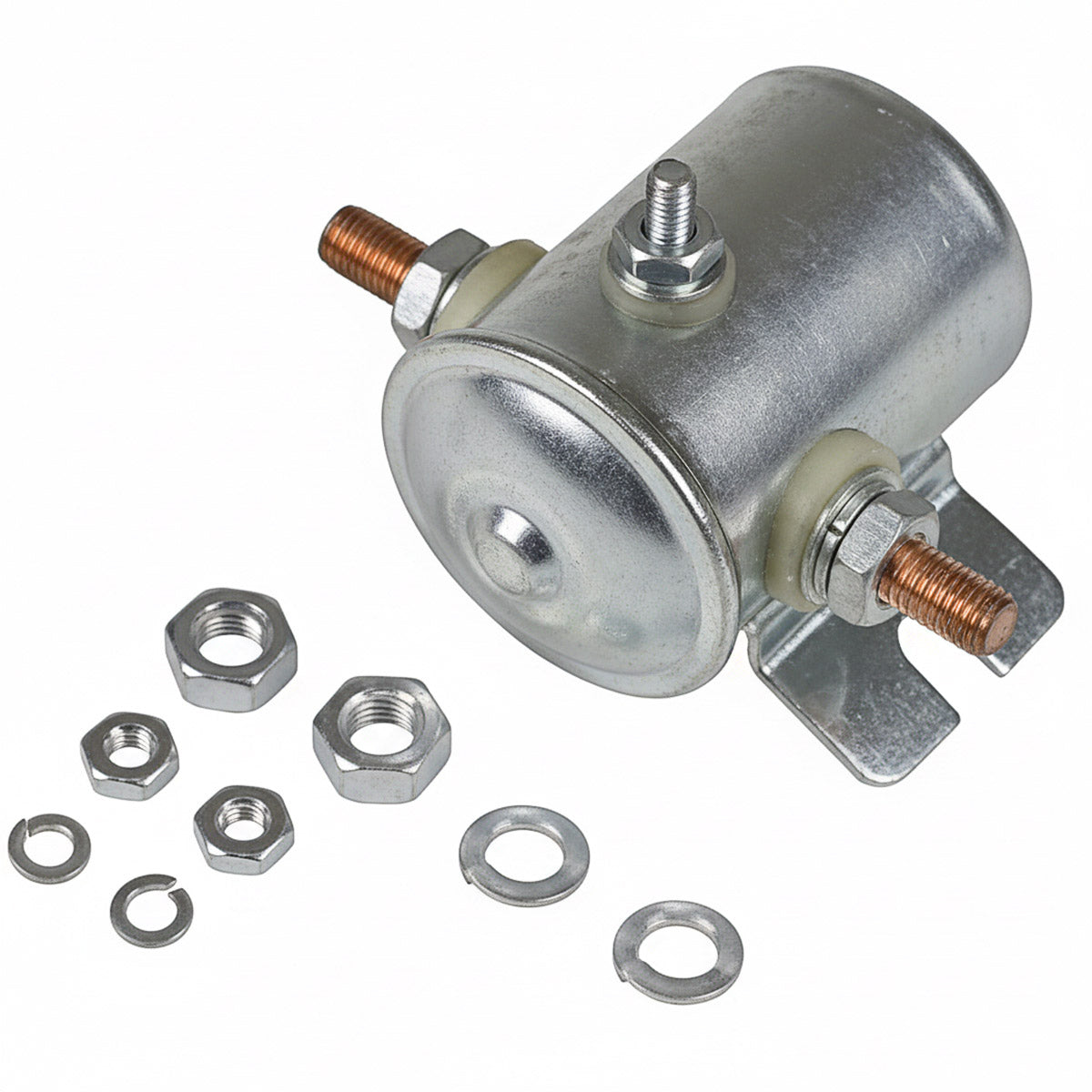 TISCO Starter Solenoid - Prestolite Style - 6 Volt, Metal Body for Allis Chalmers, 70223334