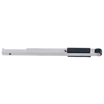 5/8" Dia. x 3/8" W Contact Arm Assembly (Rubber Wheel) | with 1/2" (13 mm) W Platen | 14" (356 mm) Reach | Dynabrade 11244