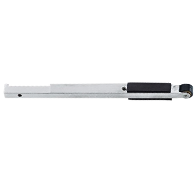 5/8" Dia. x 1/8" W Contact Arm Assembly (Rubber Wheel) | with 1/4" (6 mm) W Platen |14" (356 mm) Reach | Dynabrade 11245