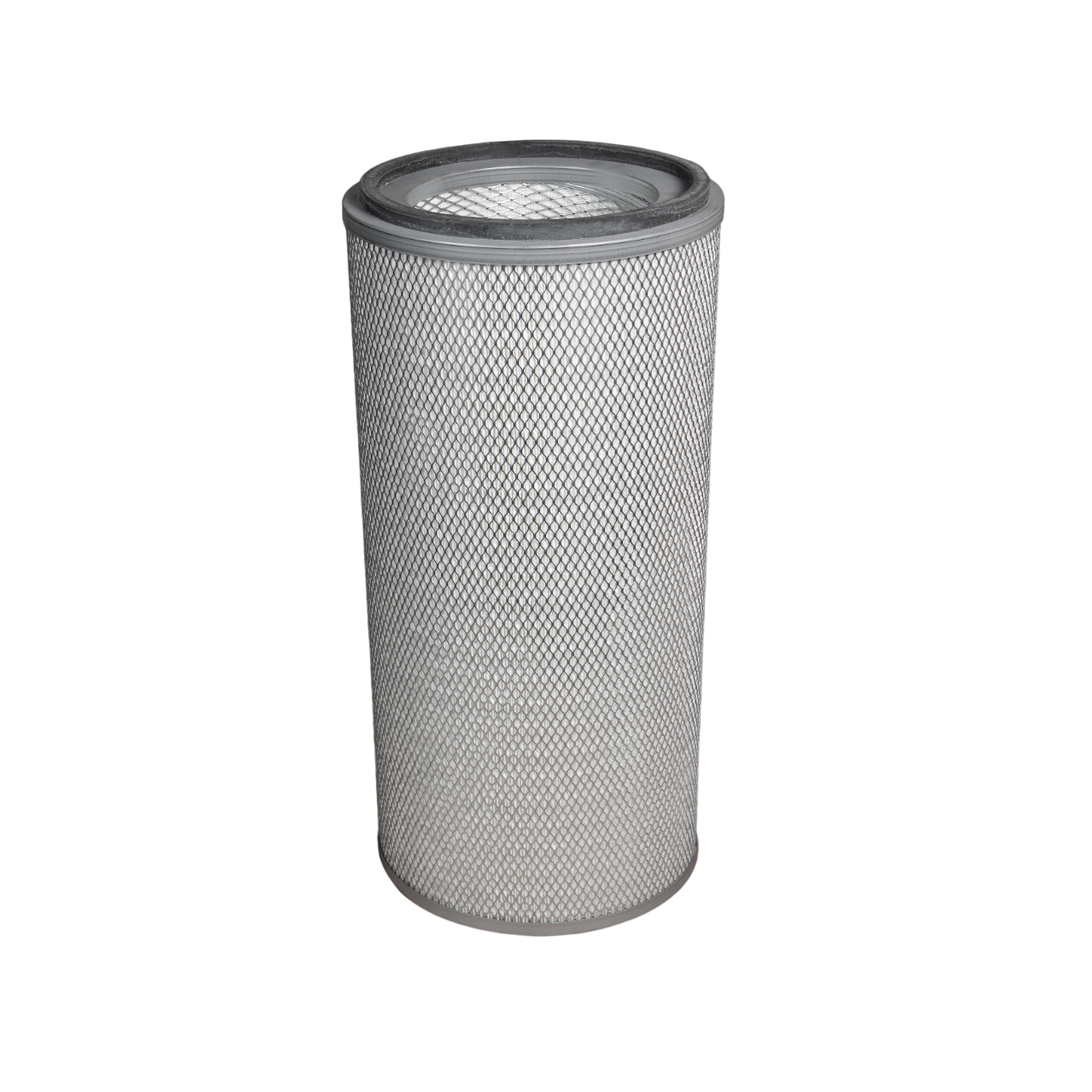 Dust Filter Cartridge - 12-3/4 Inch x 26 Inch Open Top/Closed Bottom W/ Bolt Hole - 80/20 Media