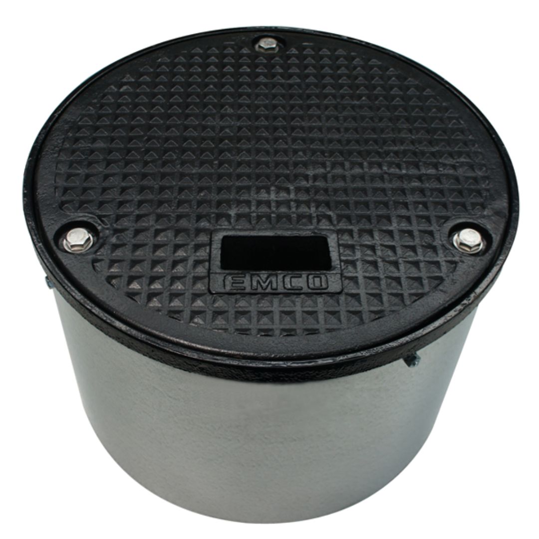18 Inch x 10 Inch Round Manhole, Bolt Down/WR Lid, Steel Skirt - A0717-018B