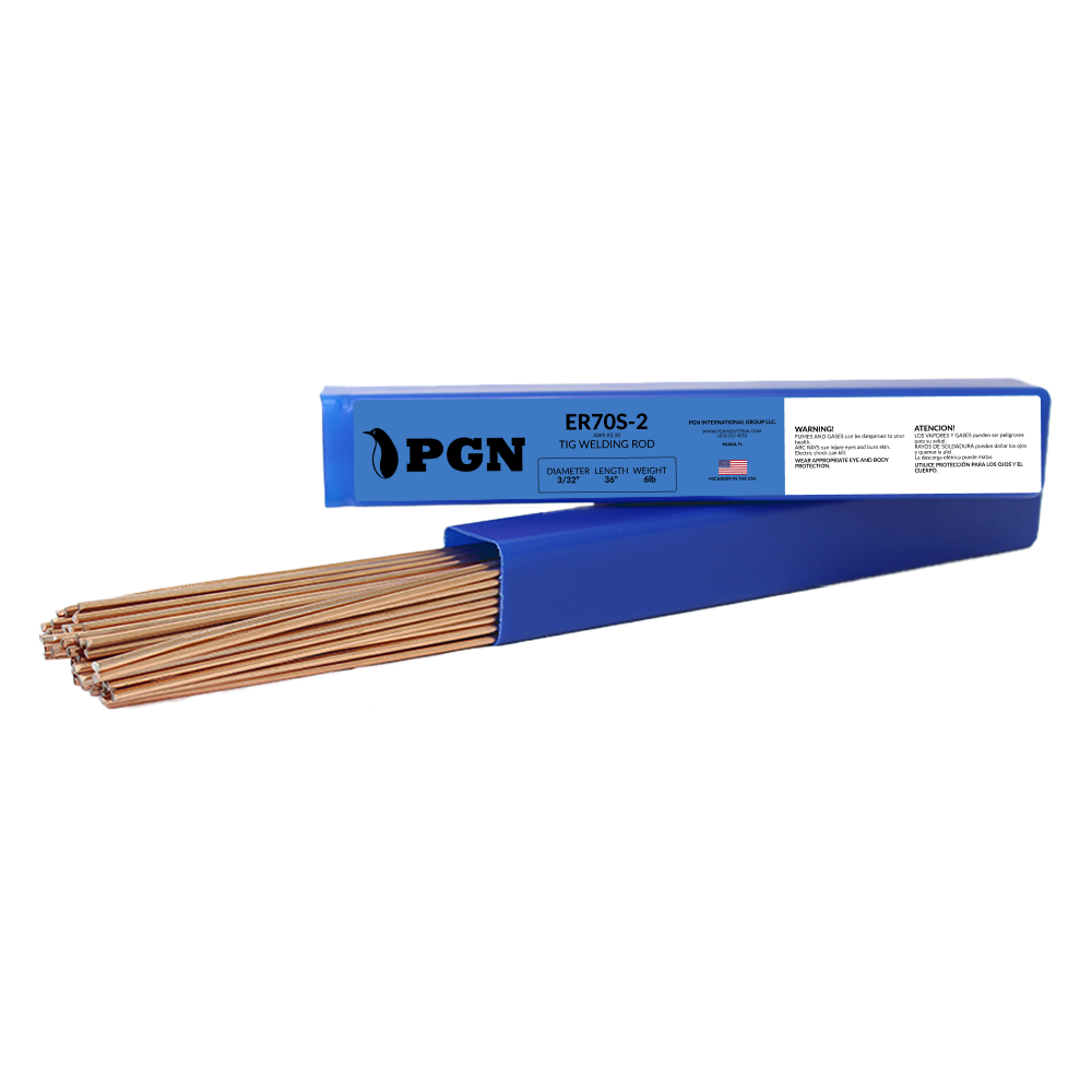 ER70S-2 TIG Welding Rod 3/32″ x 36″ – 6 lb Pack