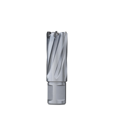 1/2" Dia. x 1" Depth, Carbide TCT Annular Cutter - 3/4" Universal Shank, fits Weldon and Nitto One-Touch HMSU.1/2