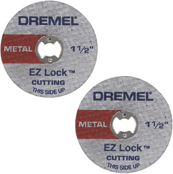 Dremel Genuine OEM Replacement 1-1/2" Cutting Discs, 10 Pack, EZ456-2PK