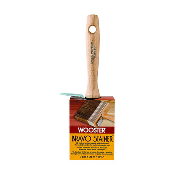 Wooster Genuine 2.75" Bravo Stainer Bristle/Polyester Paintbrush - F5119-2.75