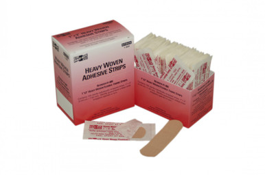 1" x 3" Heavy Woven Fabric Bandages, 100 Per Box 1-800