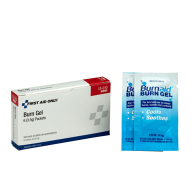 Burn Gel, 6 Per Box 13-010