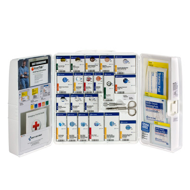 50 Person Large Plastic SmartCompliance Food Service Cabinet without Medications 1301-FAE-0103