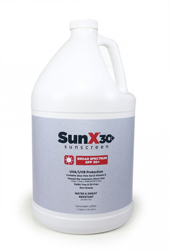 SunX30 Sunscreen Lotion, 1 Gallon 18-250