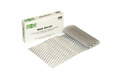 Aluminized Flexible Metal Wire Splint, 27" Length x 3-3/4" Width, 1 Per Box 21-003