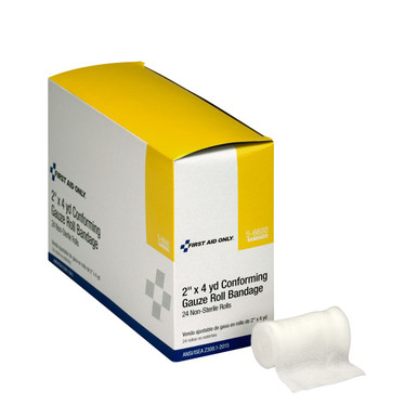 2"x 5 yd. Conforming Gauze Non-Sterile, 24 Per Box 5-6600