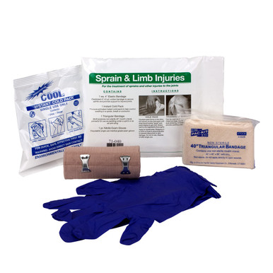 5 Piece First Aid Triage Pack - Sprain Treatment 71-040