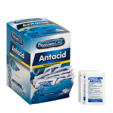 PhysiciansCare Antacid Heartburn Medication , 50 Doses of Two Tablets, 420 mg 90089