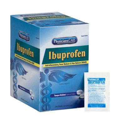 PhysiciansCare Ibuprofen, 125 Doses of 2 Tablets, 200 mg 90109