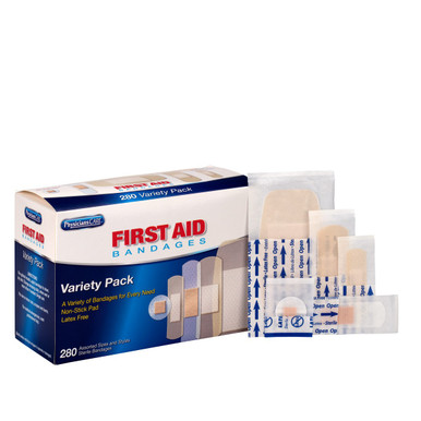 Sheer & Clear Bandage Variety Pack, Assorted Sizes, 280 Count 90347