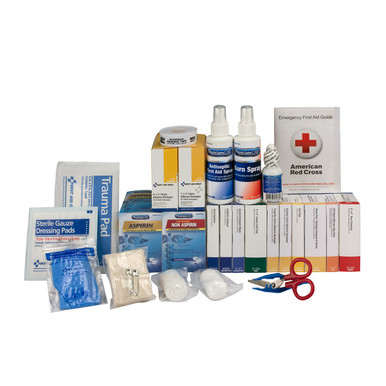 2 Shelf ANSI A+, First Aid Refill, with Medications 90612