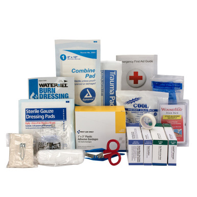 25 Person Contractor ANSI A+ First Aid Kit Large Refill 90786