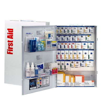 200 Person XXL Metal SmartCompliance First Aid Cabinet without Medication 90833