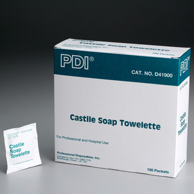 Castile Soap Wipes, 100 per Box 90867