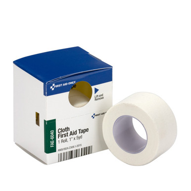 SmartCompliance Refill 1"x5 yd. Cloth First Aid Tape, 1 per Box FAE-6040