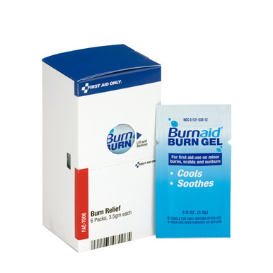 SmartCompliance Refill Burn Gel, 6 per Box FAE-7006