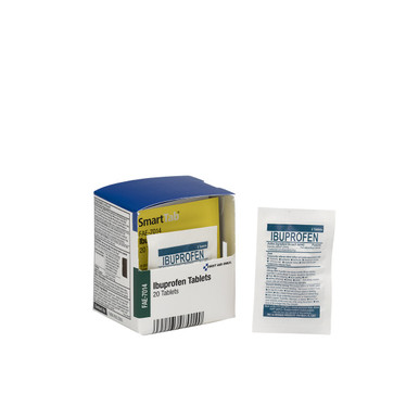 SmartCompliance Refill Ibuprofen, 2 Tablets per Packet, 10 Packets per Box FAE-7014