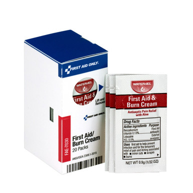 SmartCompliance Refill First Aid Burn Cream, 20 per Box FAE-7030