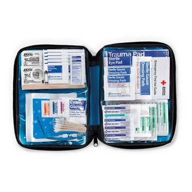 First Aid Kit, 130 Piece, Fabric Case FAO-428
