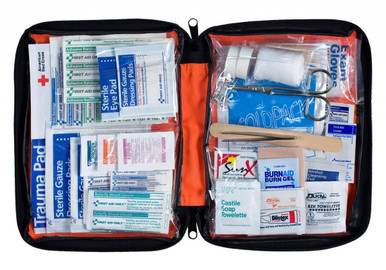 Outdoor First Aid Kit, 205 Piece, Fabric Case FAO-440