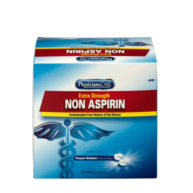 PhysiciansCare Non-Aspirin 250x2 per Box J420