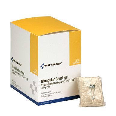 40"x40"x56" Muslin Triangular Bandage, 20 per Box J578