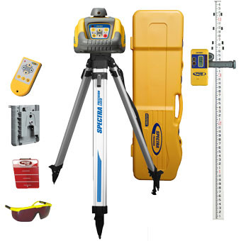 Spectra Precision Horizontal/Vertical Interior/Exterior Visible Beam Laser Ki 299HV101GC2