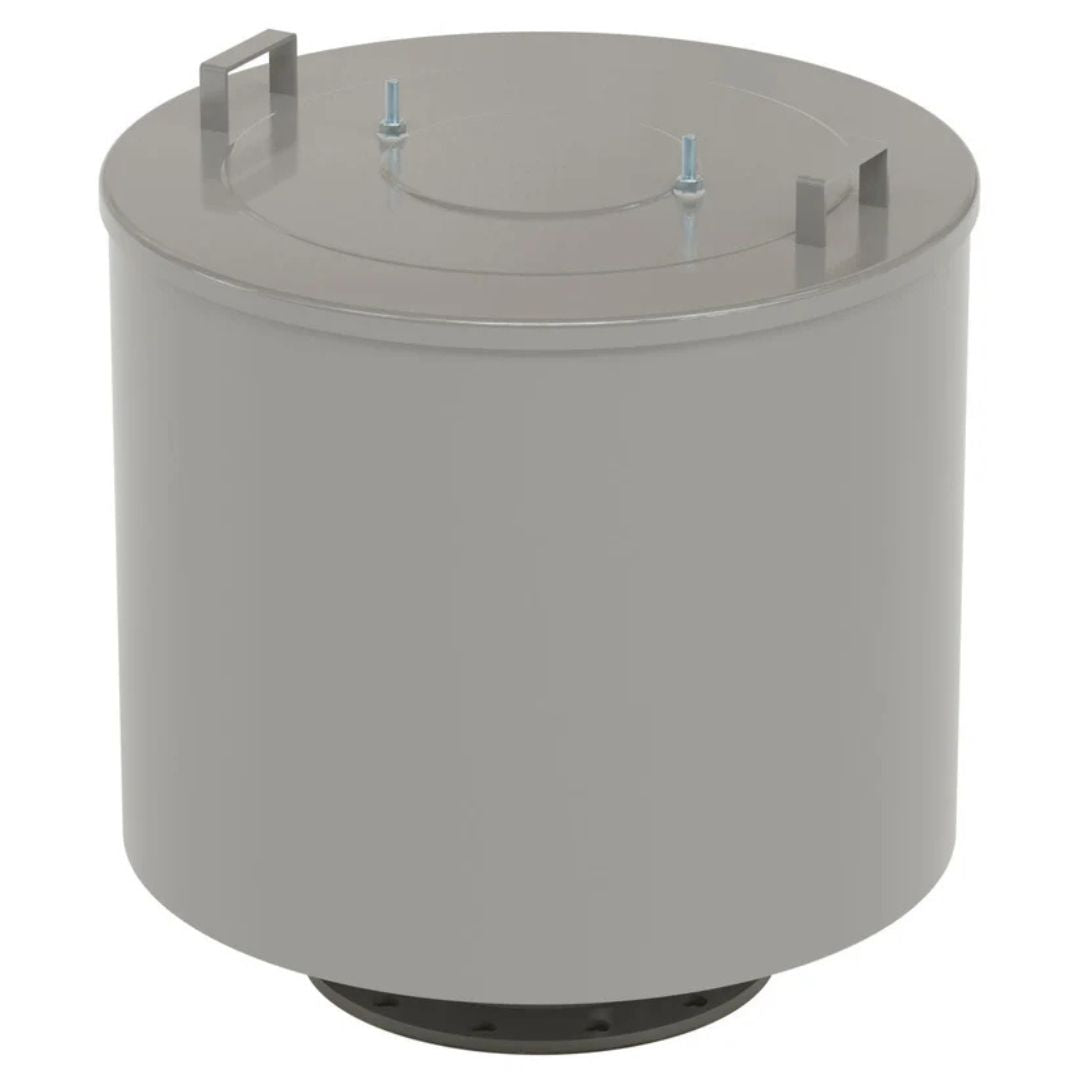 Solberg Filter Silencer With Standard Filter, Flanged, FS-485P-1000F