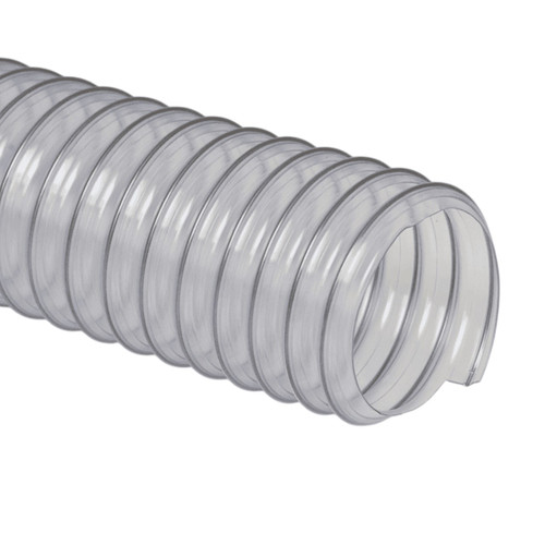 Flexaust Flexadux PV (R-2) Series 25 ft. Duct Hose (20°F to 160°F) (Clear)