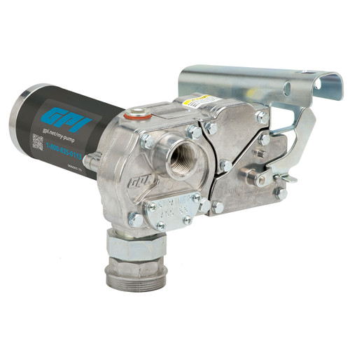 GPI M-180S 12V DC Fuel Transfer Pump - Pump Only, 18 GPM