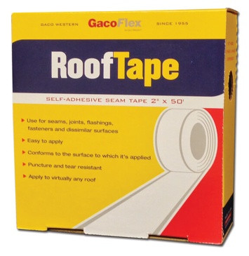 GacoRoof Tape, Self Adhesive,2" x 50 ft (1/Roll) #GACOTAPE