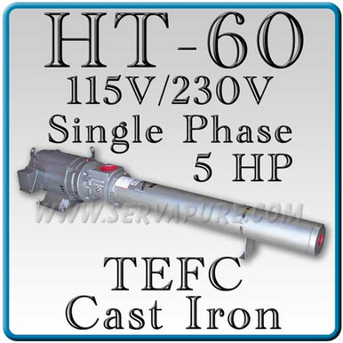 Webtrol H60B5T HT Series Booster Pump, Cast Iron