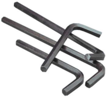 7/32" Hex Keys Alloy 6150 Short Arm (50/Pkg.)