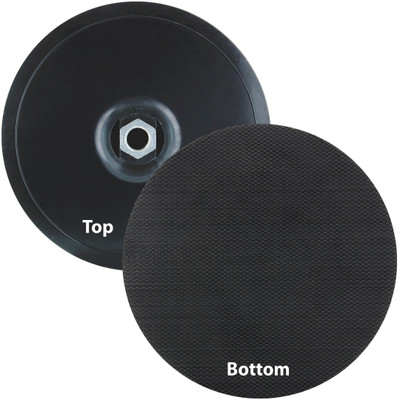 4.5" x 5/8"-11 Plastic Backing Pad for Hook & Loop Discs | LVA HLBP45P