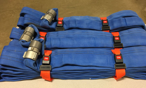 343 Fire HS-O-Set 2 in.WHeavy Duty Hose Straps - Set of 3