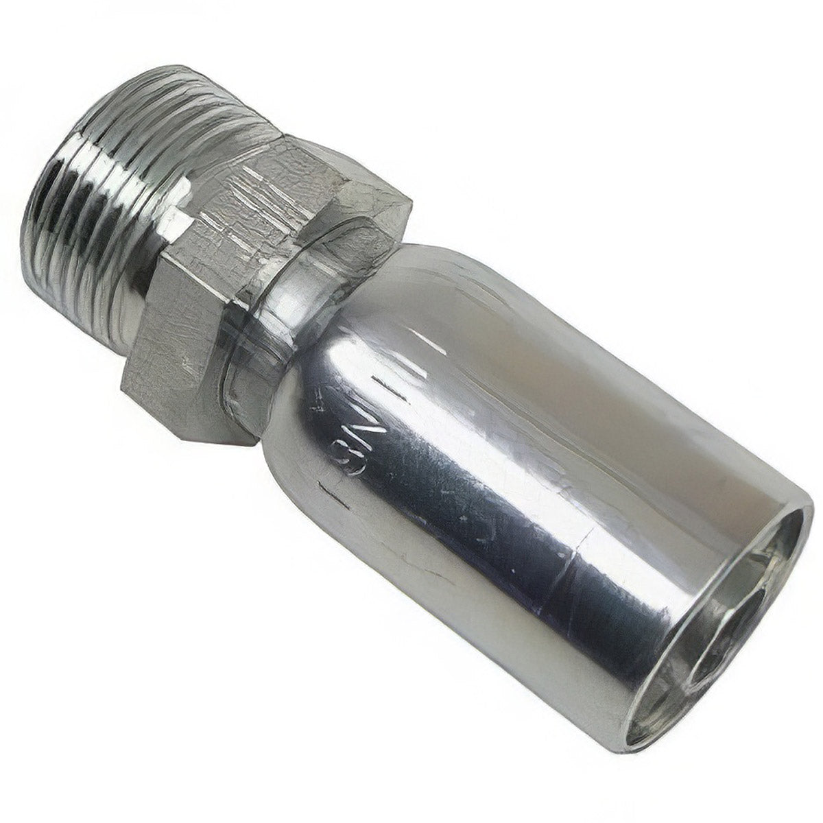 1/2 INCH HOSE X 1 INCH - 14 ORFS MALE STRAIGHT RIGID