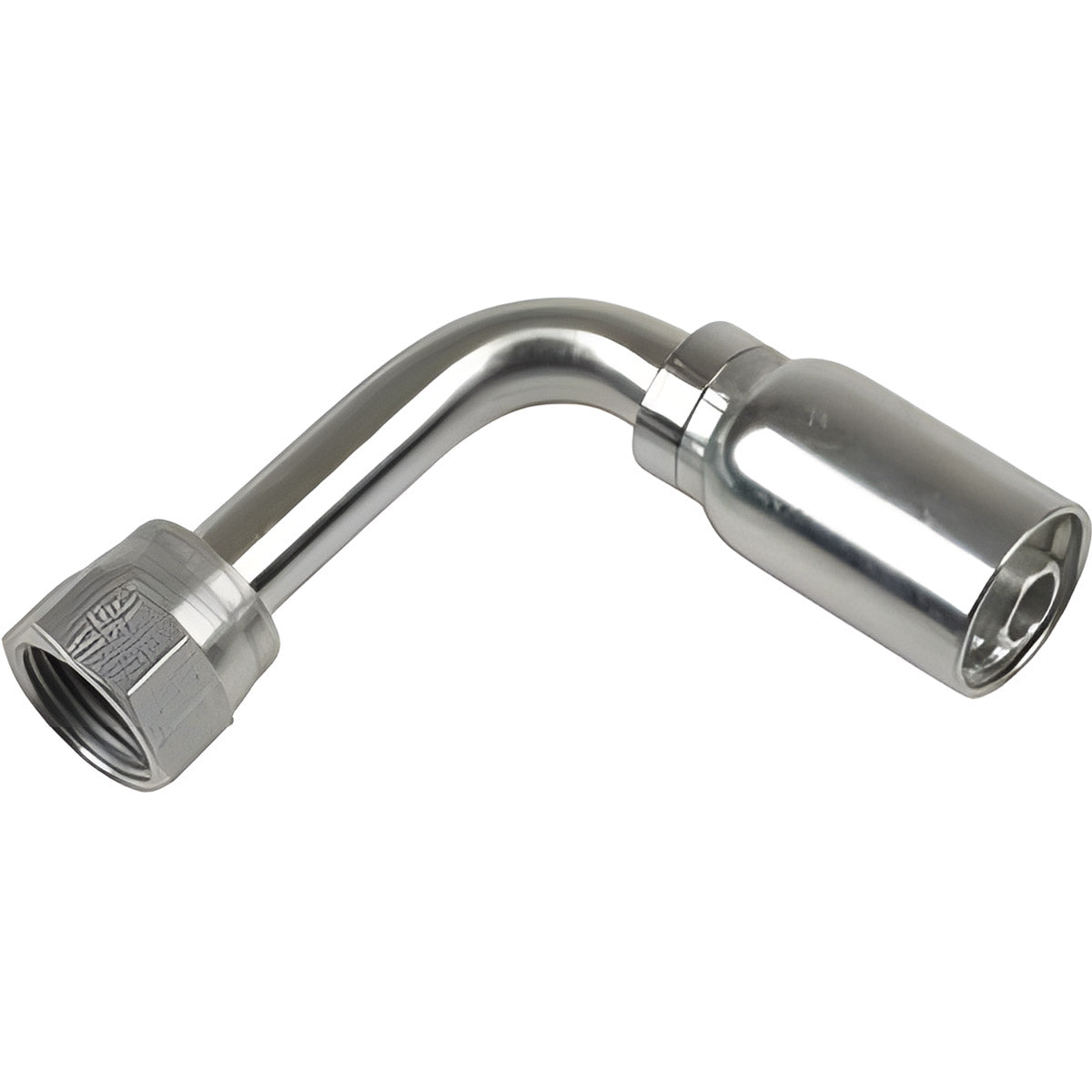 3/4 INCH HOSE X 1-1/16 INCH - 12 JIC FEMALE ELBOW - 90 SWIVEL, WHILE SUPPLIES LAST