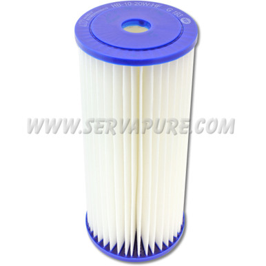 Harmsco HB-10-20W-HF, 20 Micron Harmsco-Free Calypso Blue Series Filter Cartridge