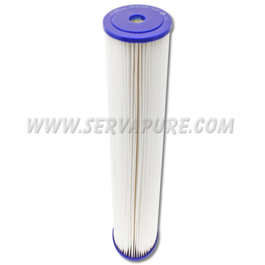 Harmsco HB-20-20W, 20 Micron Polyester-Plus Calypso Blue Series Filter Cartridge